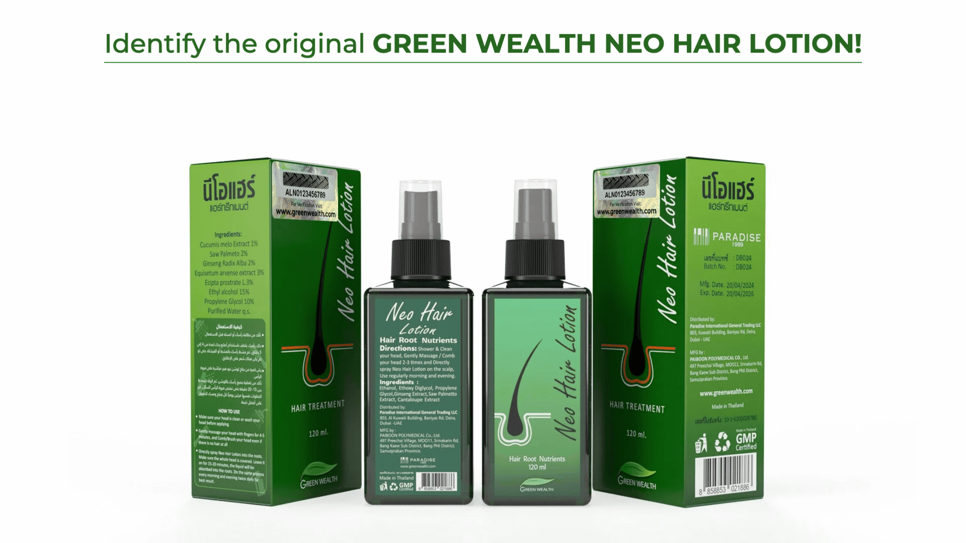 How to Spot Fake vs Original Neo Hair Lotion®